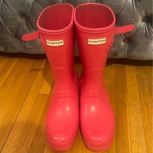 Hunter rain boots